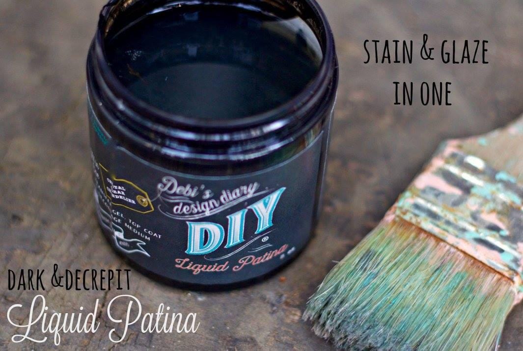 The Owl Box 8OZ DIY Dark & Decrepit Liquid Patina