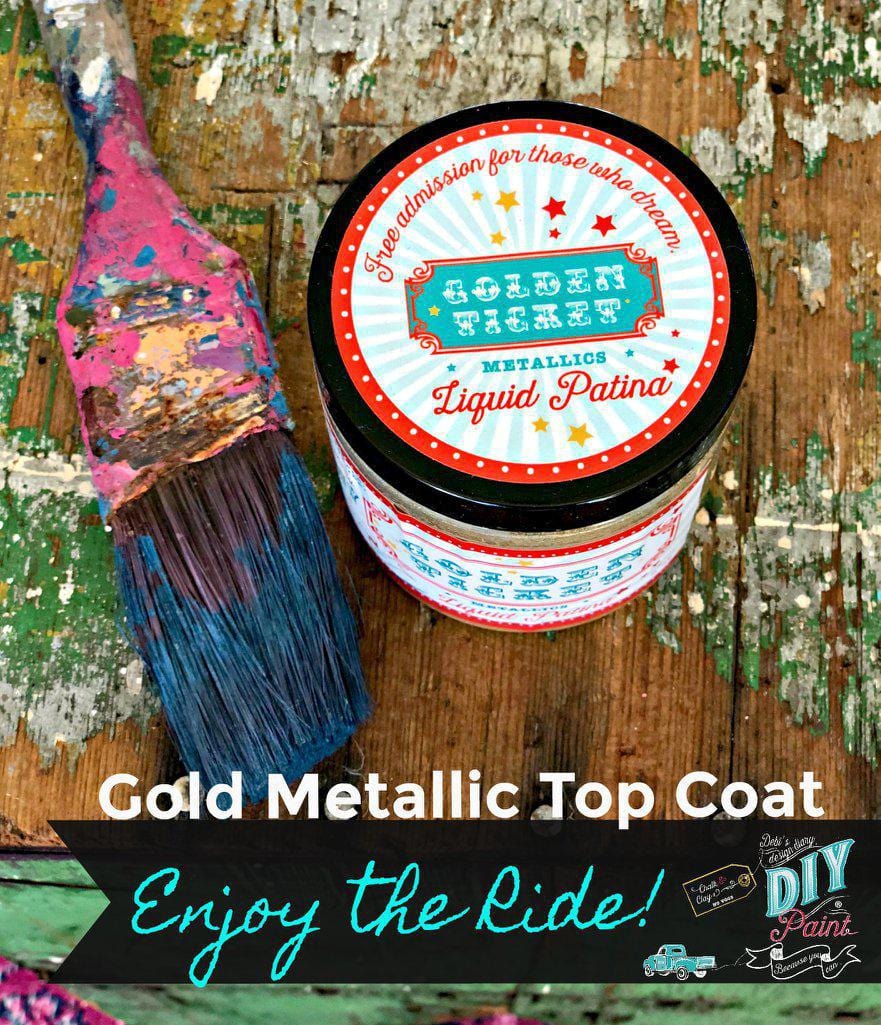 The Owl Box 8OZ Golden Ticket Gold DIY Liquid Patina