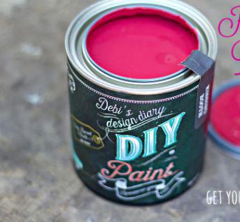 The Owl Box 8OZ Kissing Booth DIY Paint