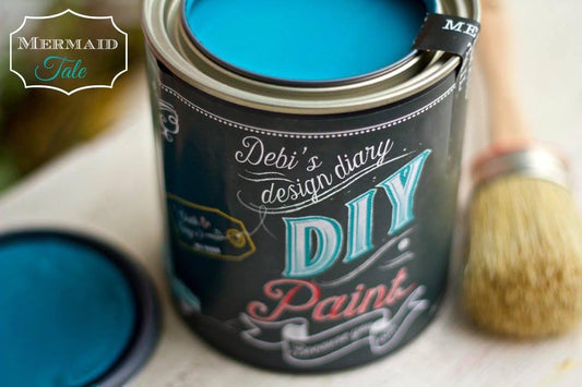 The Owl Box 8OZ Mermaid Tale DIY Paint