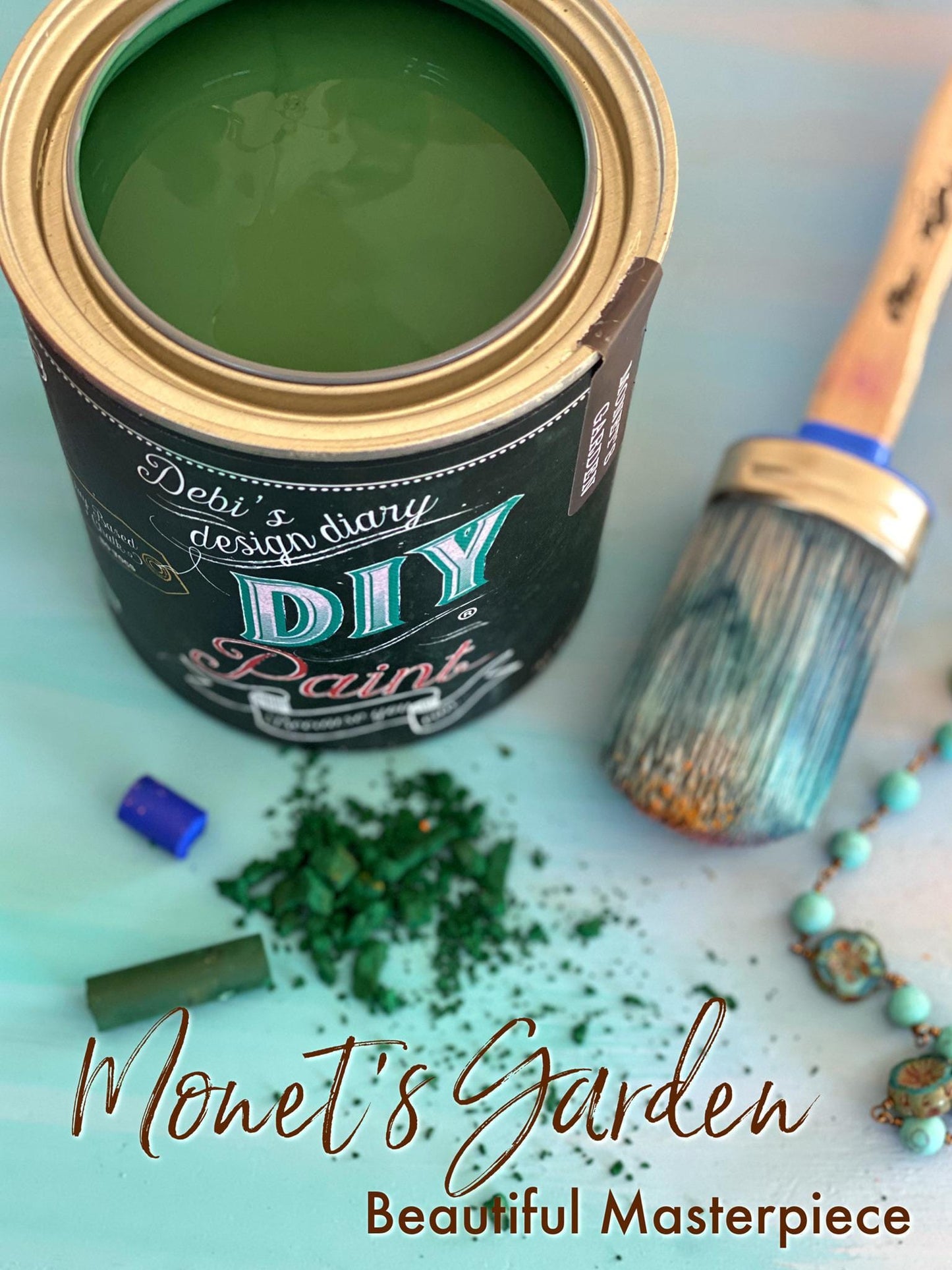 The Owl Box 8OZ Monet's Garden DIY Paint