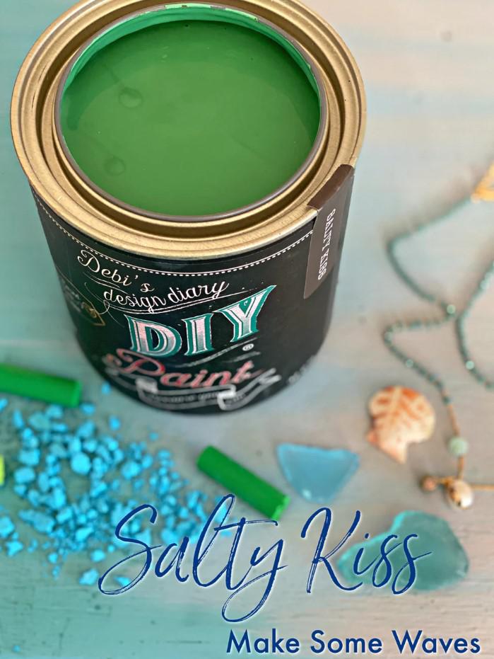 The Owl Box 8OZ Salty Kiss (Emerald Green) DIY Paint