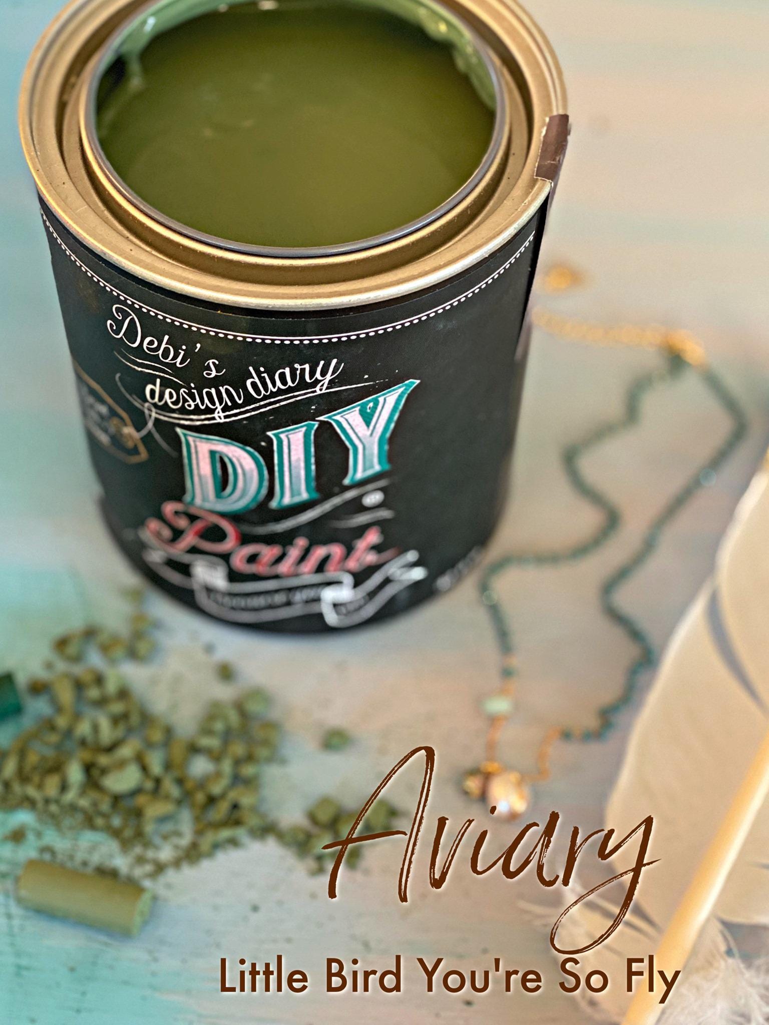 The Owl Box Aviary Farmhouse Green DIY Paint