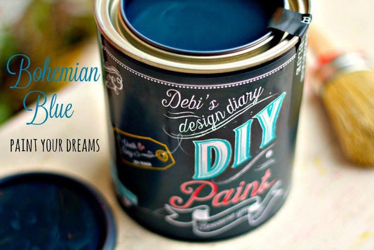 The Owl Box Bohemian Blue DIY Paint