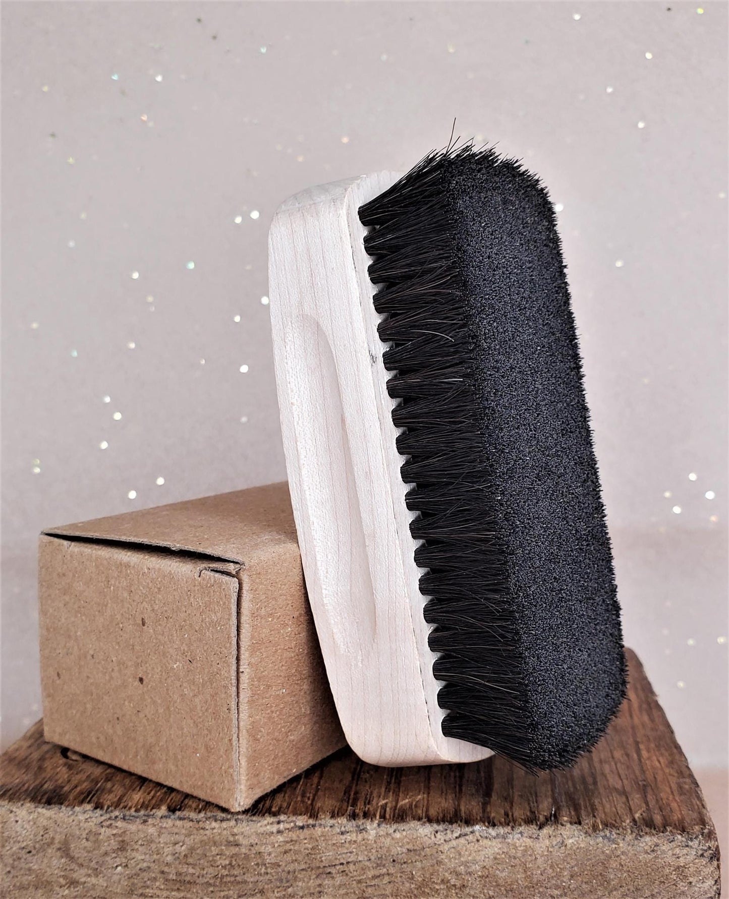 The Owl Box Bristle Buffing Brush