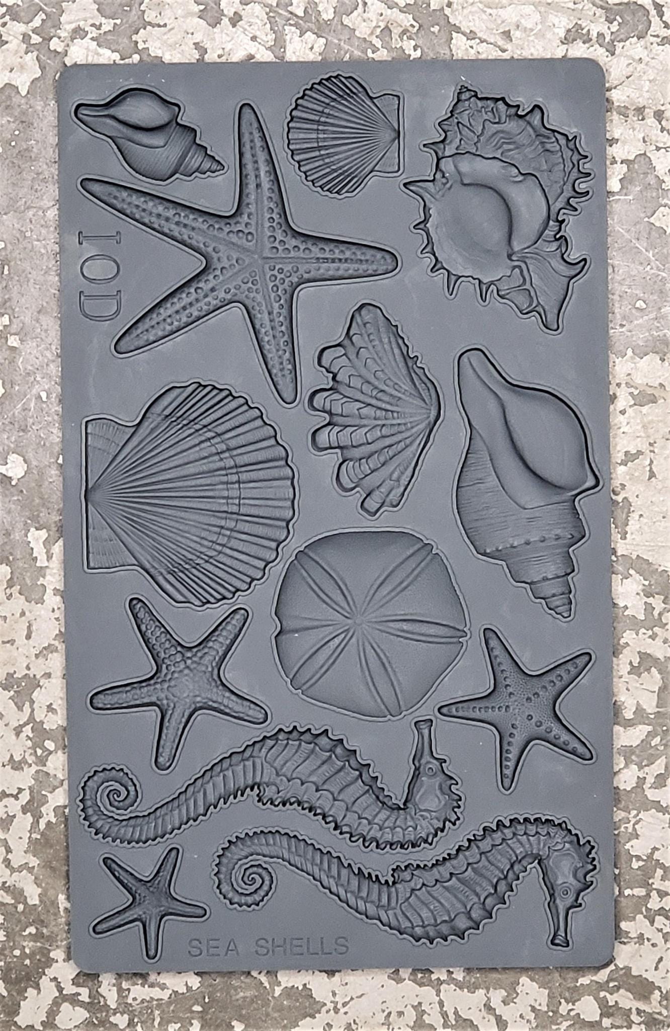 The Owl Box SEA SHELLS 6×10 IOD MOULDS™